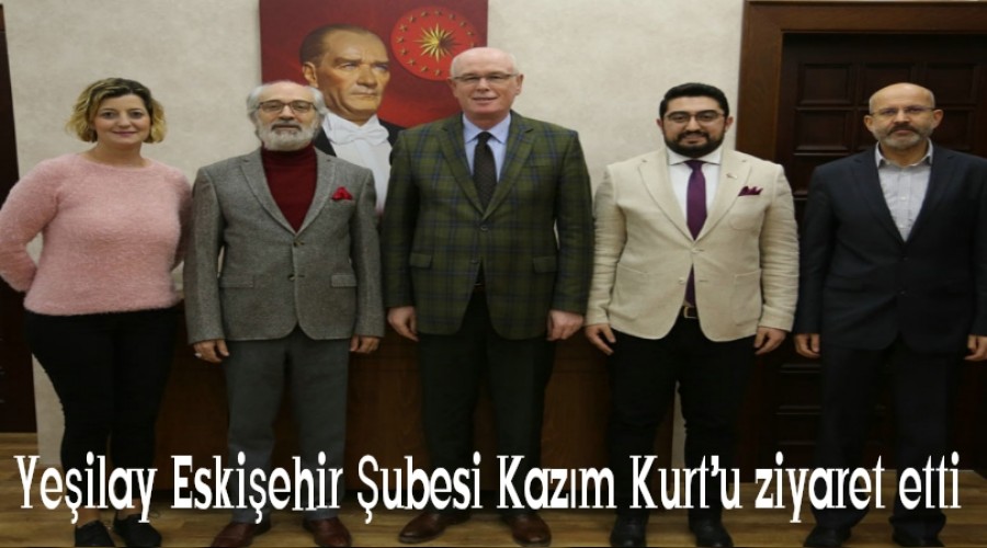 Yeilay Eskiehir ubesi Kazm Kurtu ziyaret etti