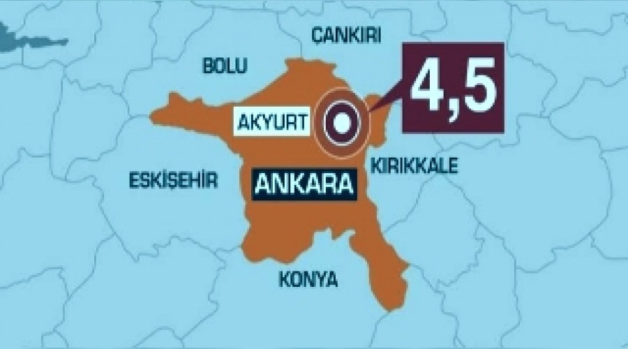 Ankara'da Korkutan Deprem!