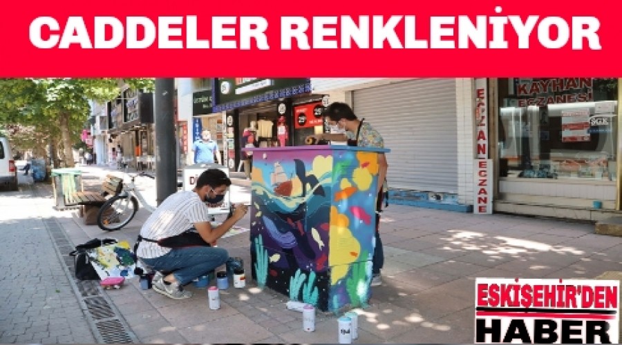 CADDELER RENKLENYOR