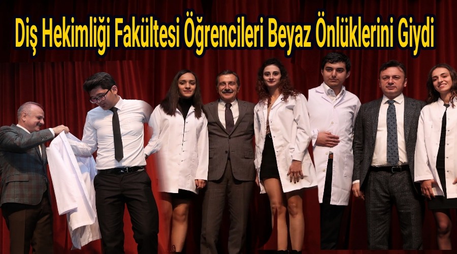 Di Hekimlii Fakltesi rencileri Beyaz nlklerini Giydi