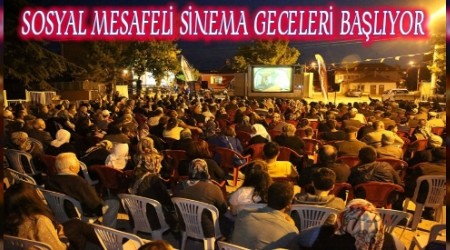 SOSYAL MESAFEL SNEMA GECELER BALIYOR