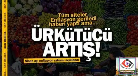 rktc art! Nisan ay enflasyon rakamlar akland