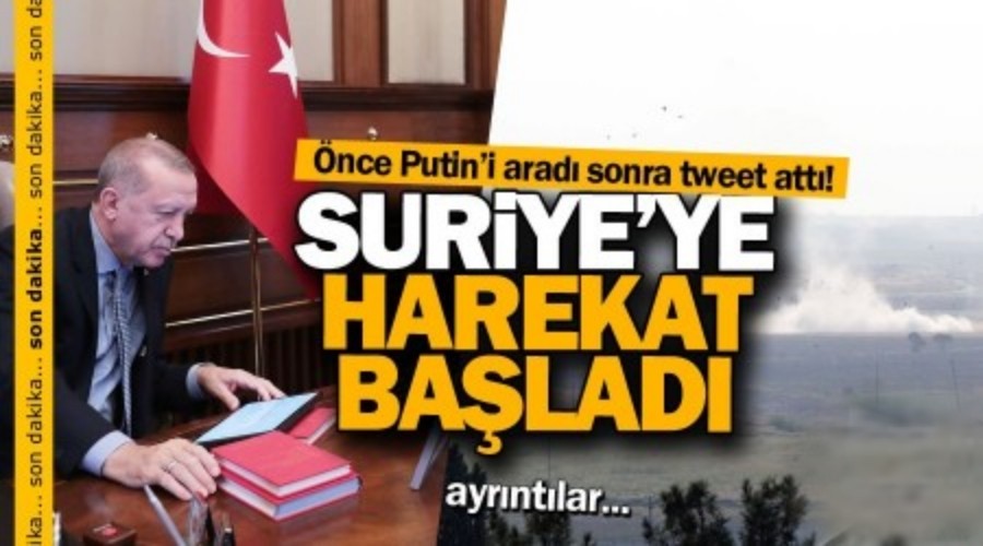 Erdoan aklad! Suriye'ye harekat balad