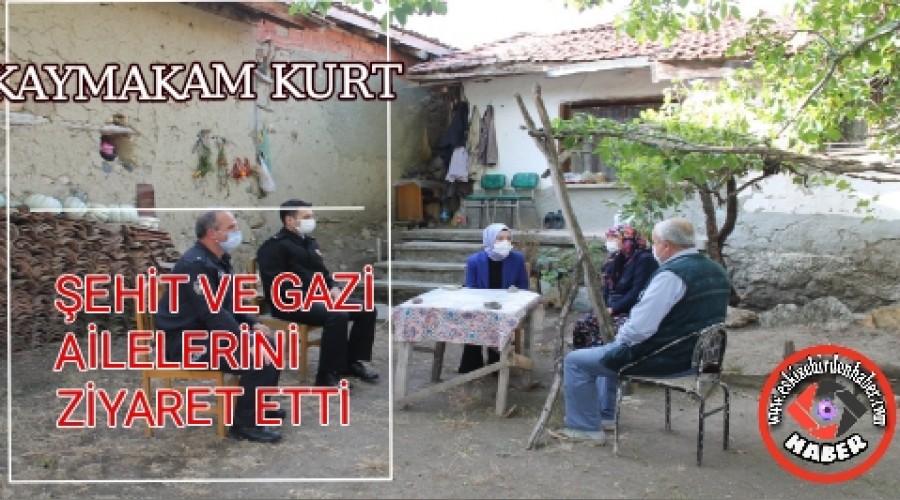 KAYMAKAM KURT, EHT VE GAZ ALELERN ZYARET ETT