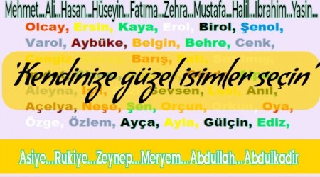  Kendinize gzel isimler sein