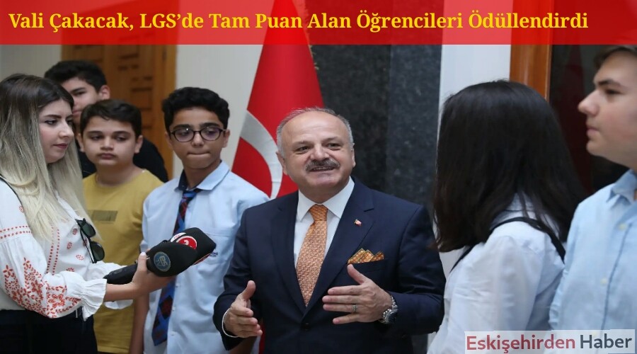 Vali akacak, LGSde Tam Puan Alan rencileri dllendirdi