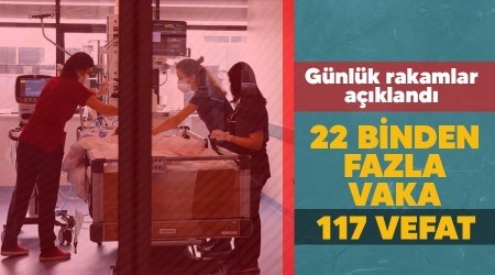 22 binden fazla vaka, 117 vefat