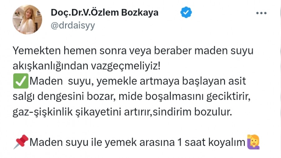 Maden Suyu Alkanlmzdan Vazgemeli miyiz?