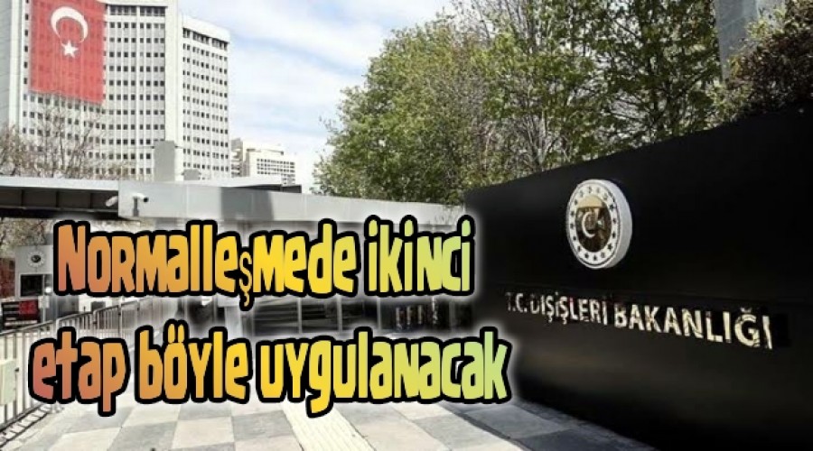 Normallemede ikinci etap byle uygulanacak