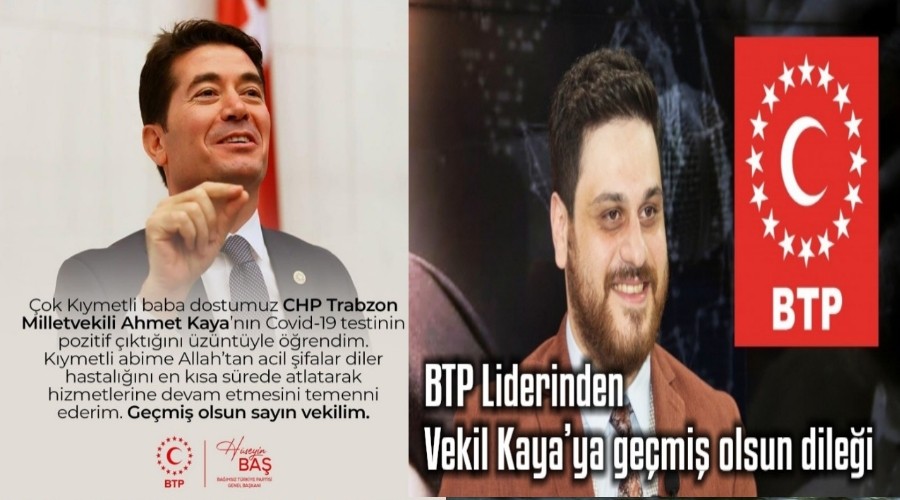 BTP Liderinden Vekil Kayaya gemi olsun dilei