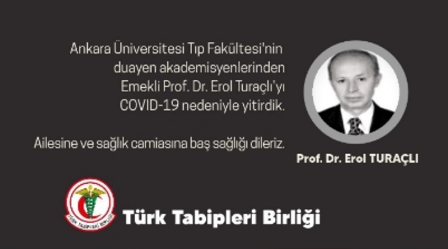 Prof. Dr. Erol Tural Vefat Etti