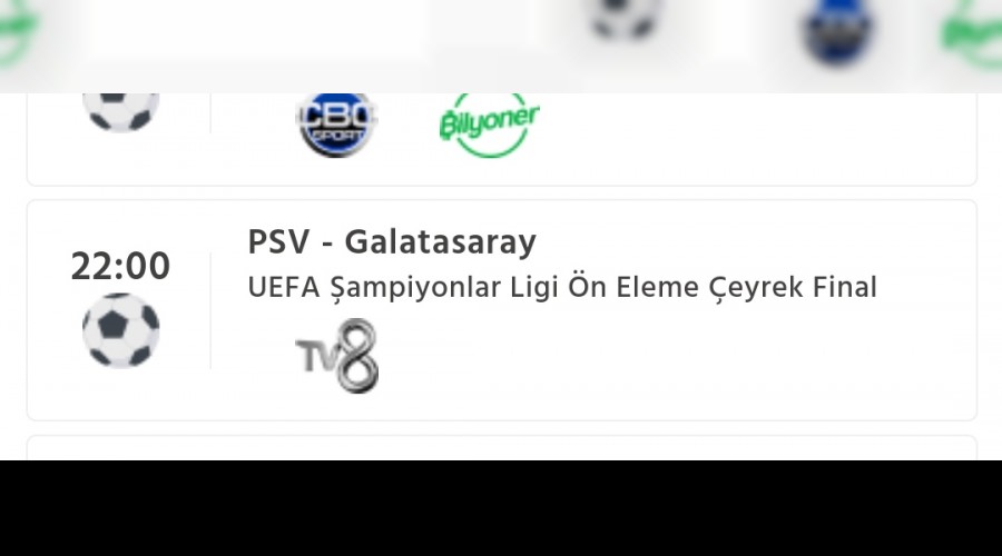 PSV - Galatasaray Ma Hangi Kanalda?