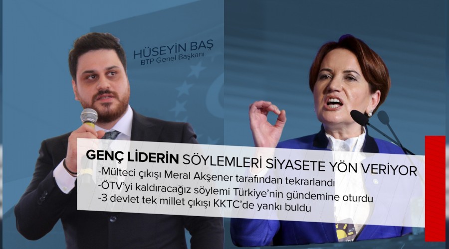 Gen liderin sylemleri siyasete yn veriyor